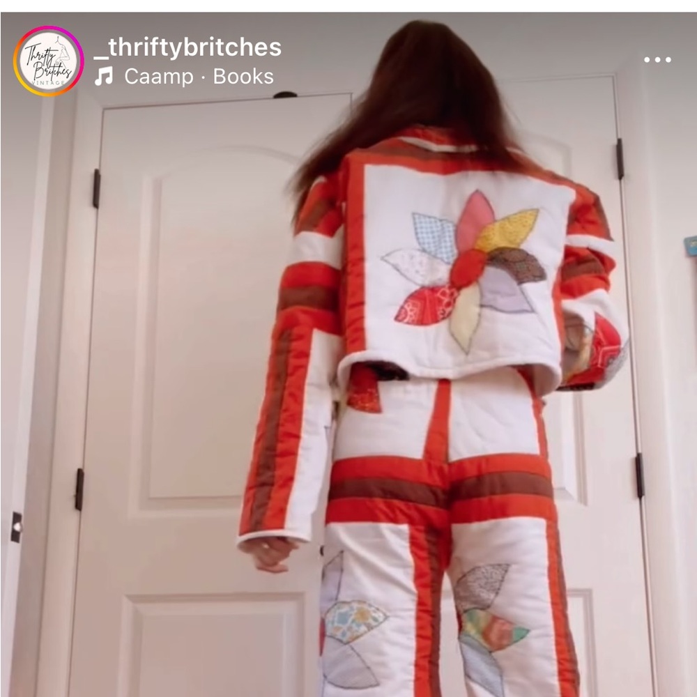 Colorful Patchwork Jacket - image 1